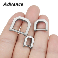 S/M/L Titanium Alloy D Shape Horseshoe Buckle Connect Car Keychain Buckle Outdoor EDC Tool