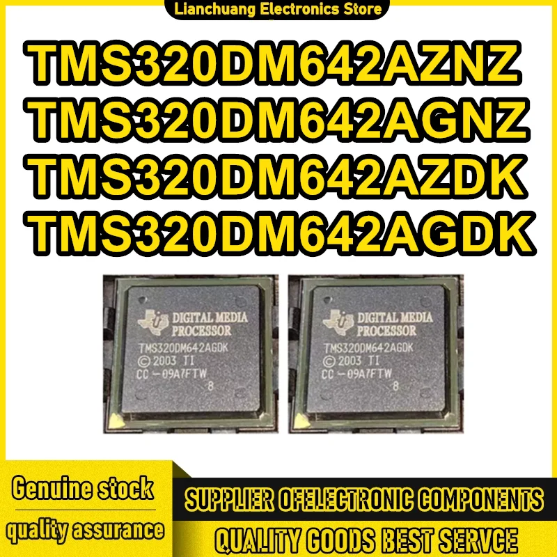 

TMS320DM642AZDK TMS320DM642AGDK TMS320DM642AZNZ TMS320DM642AGNZ BGA IC чипсет, новый, оригинальный, в наличии