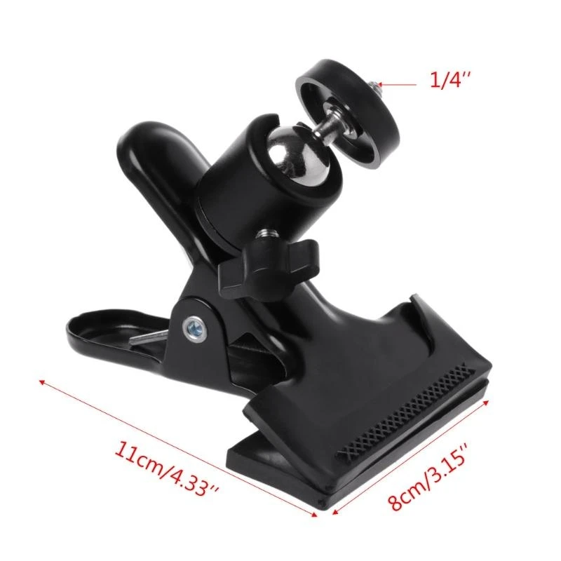 K1AE Level Multifunctional Clamp Tripod for Head Clamp Camera Flashlight Bracke