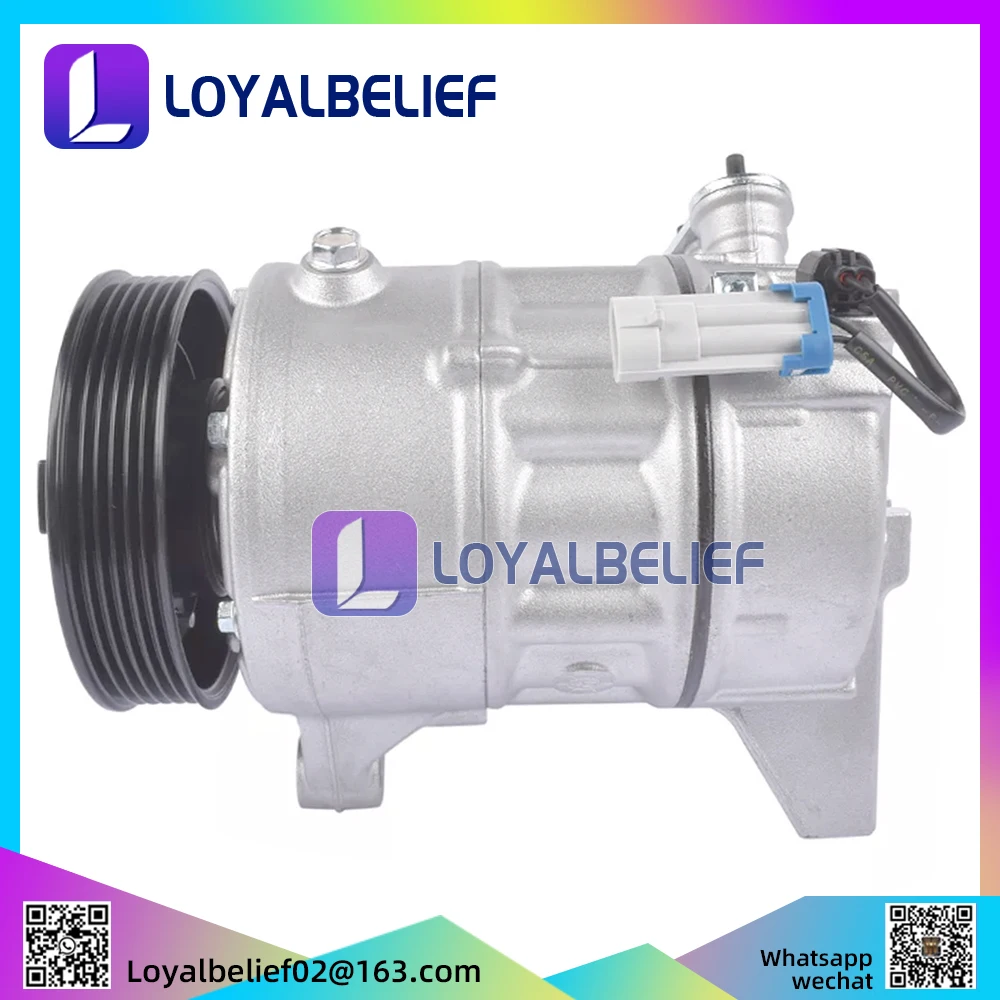 Auto 1522160 AC Compressor for Buick Allure LaCrosse Cadillac SRX 10-11 3.0 Saab 9-4X 2011 V6 3.0L 1522359 20934127 CO22160LC