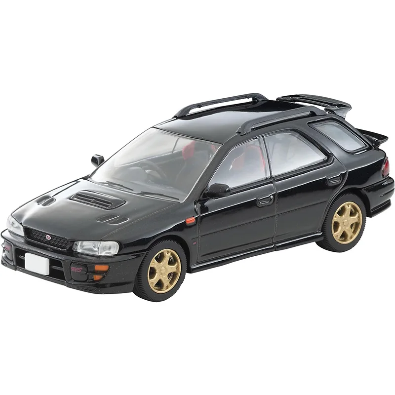 TOMYTEC TLV Subaru N336a Impreg WRX STI N337a modelos de carros em liga fundida, decoração de quarto de meninos, enfeites colecionáveis para adultos.