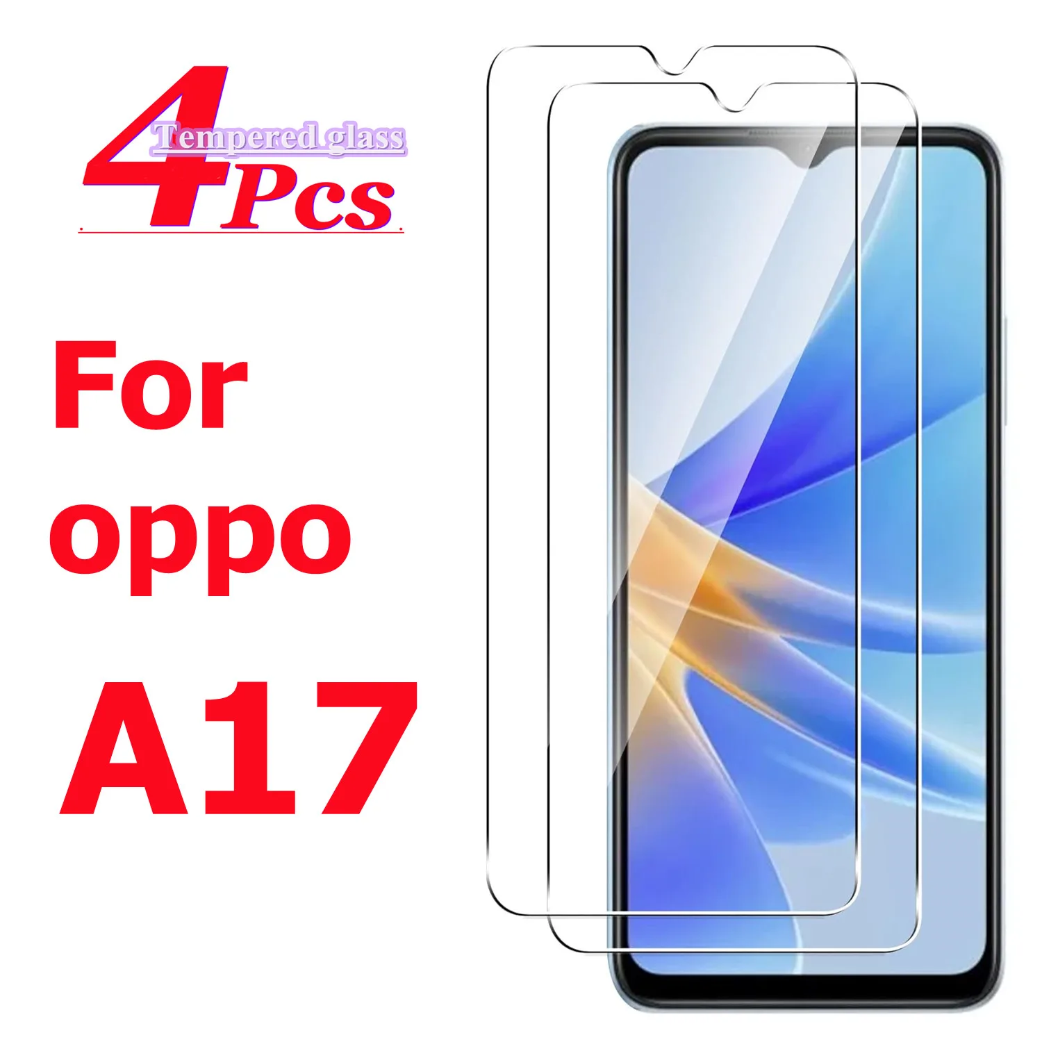 

For OPPO A17 tempered glass screen protector