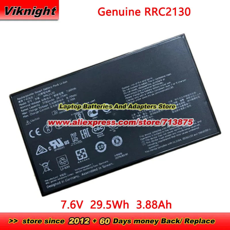 

Genuine RRC2130 Battery 7.6V 29.5Wh 3.88Ah for RRC Battery