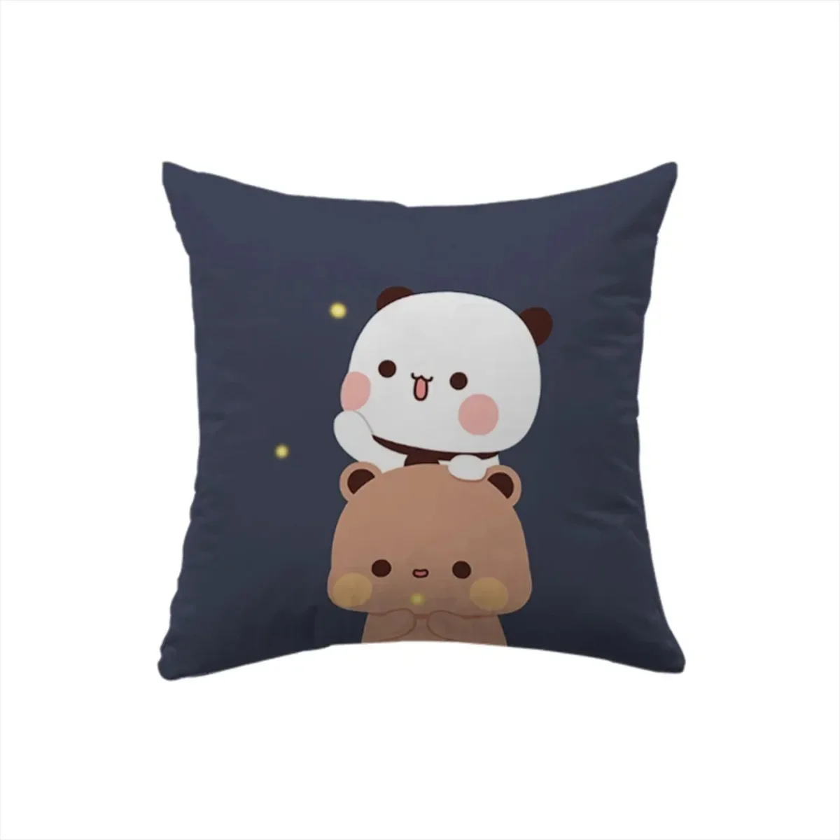 45x45 Cushions Covers Bubu Dudu Throw Pillows Square Pillowcase Anime Pillow Cover Short Plush Dakimakura Birthday Wedding Gifts