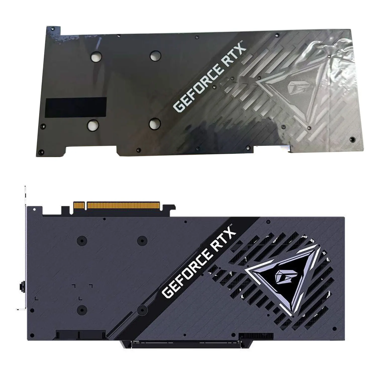 Brand new original graphics card backplane suitable for Colorful iGame GeForce RTX 3090 Ti Vulcan OC graphics card replacement