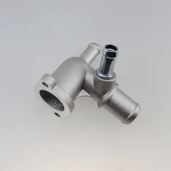 96666227 Aluminum Thermostat Housing Cover Engine Coolant Water Flange Pump Outlet fit for Chevrolet Chevy Spark Daewoo 96320215