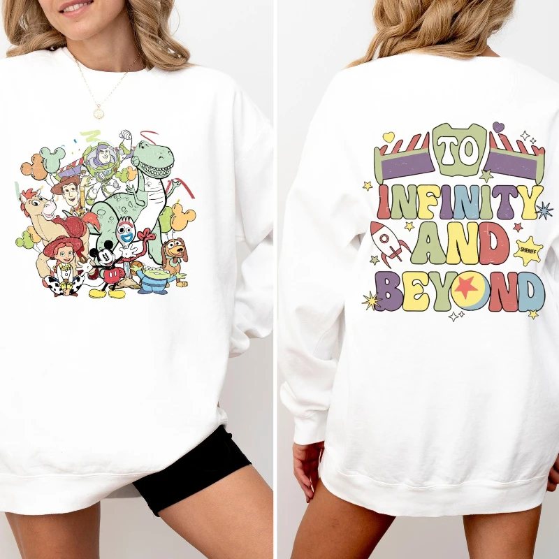 Américain rétro Disney Toy Story personnage vêtements de sport femmes automne et hiver nouvelle mode hommes et femmes veste de sport