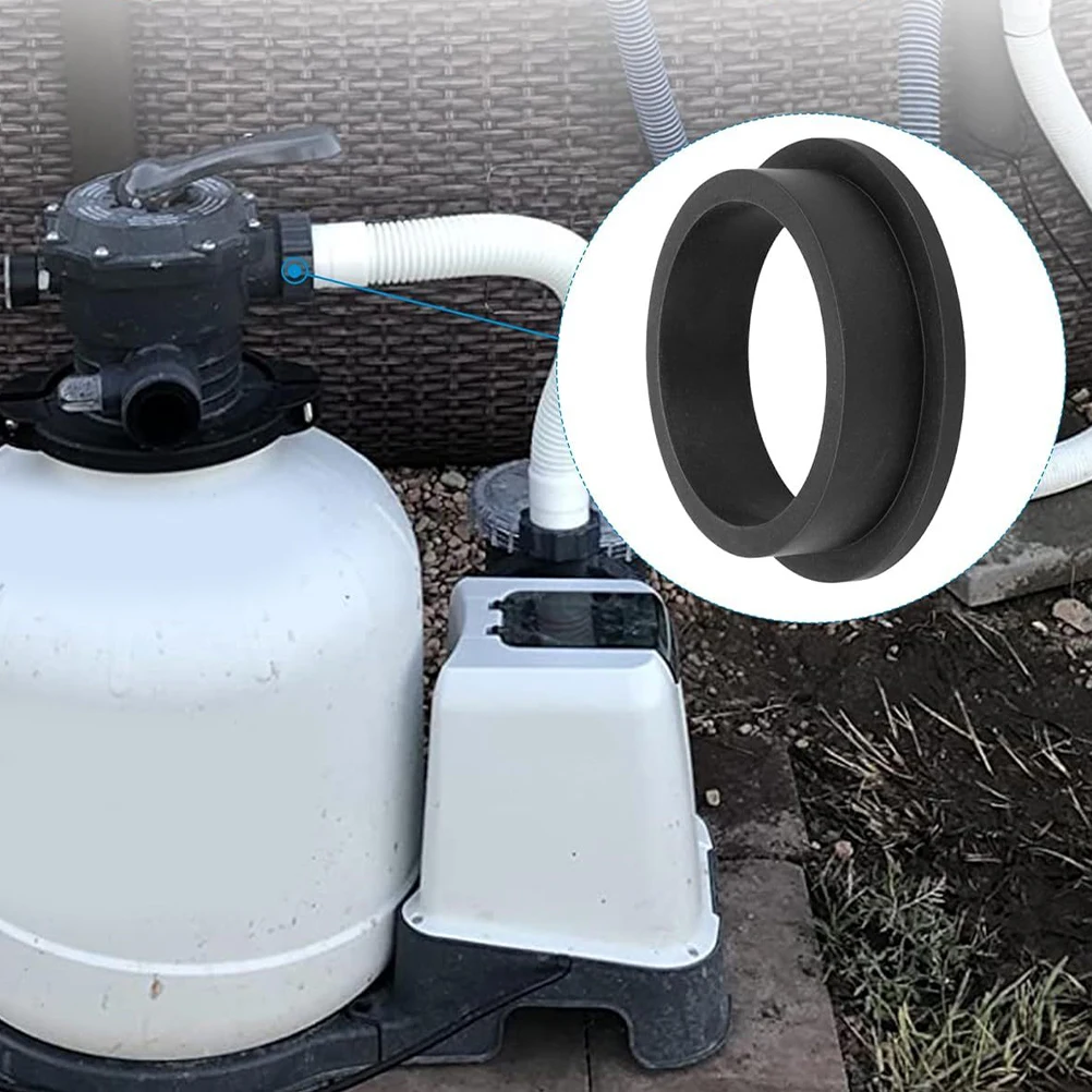 

4pcs Pool Pump Gasket Ring Replacement Hose Washer Parts Filter Spa Accessories Bath Facilities