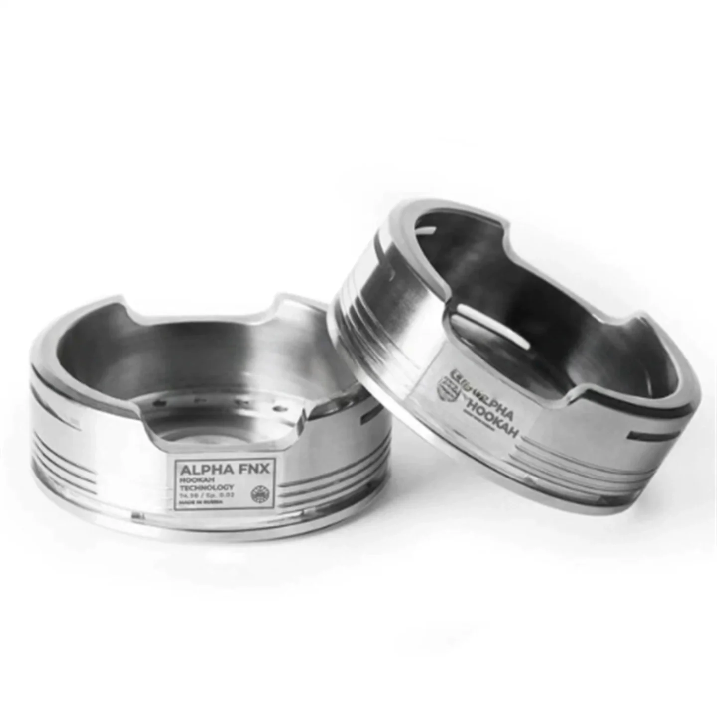 5 Pieces / Lot Hookah Accessory Alpha Apache Stainless Steel Charcoal Holder (Wooden Box) Shisha Pipe Heat Management Device
