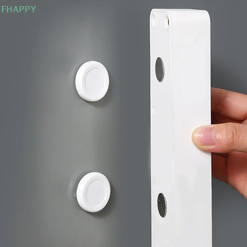 1/5PCS Magnetic Hooks Wall Mount Strong Magnet Holder Hook For Fridge Sticker Remote Control Storage Holder Home Organizer Hooks