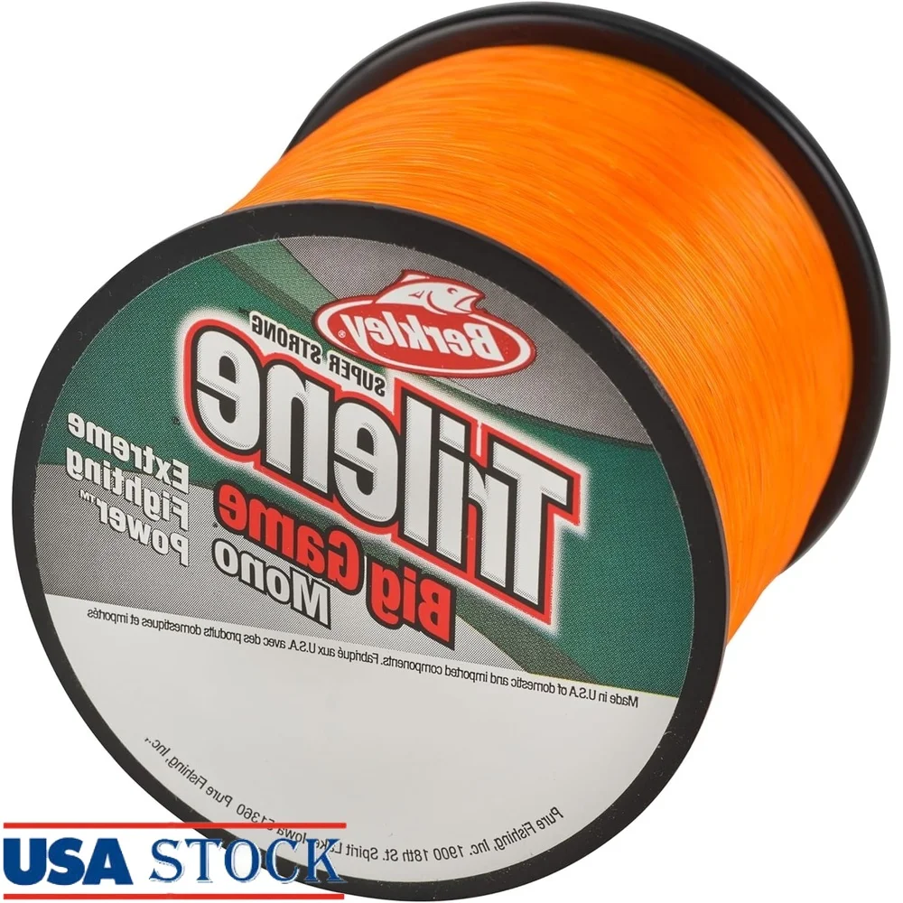 

Trilene Big Game Monofilament Fishing Line 40 lb Test 370 yd Abrasion Resistant Knot Strength Ultimate Reliability Freshwater