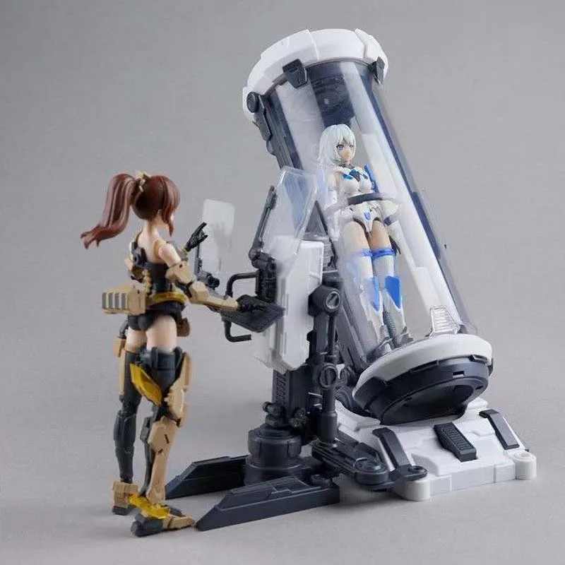 MS.General Magic Tribal Series Assembly Diorama Model Generic Anime Mobile Suit, Prop para niña Dormant Bunker Accessories Toys