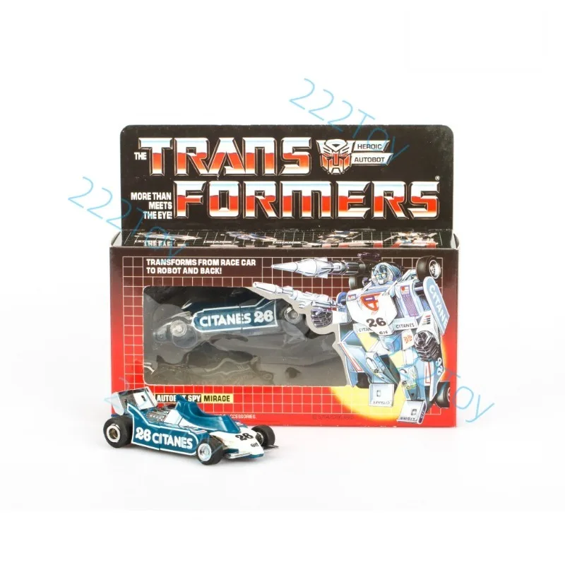 Auf Lager Transformers Toys Classic G1 Reissue KO Edition Mirage Anime Modell Actionfiguren Roboter Spielzeug Sammlerstücke Hobbys Geschenke