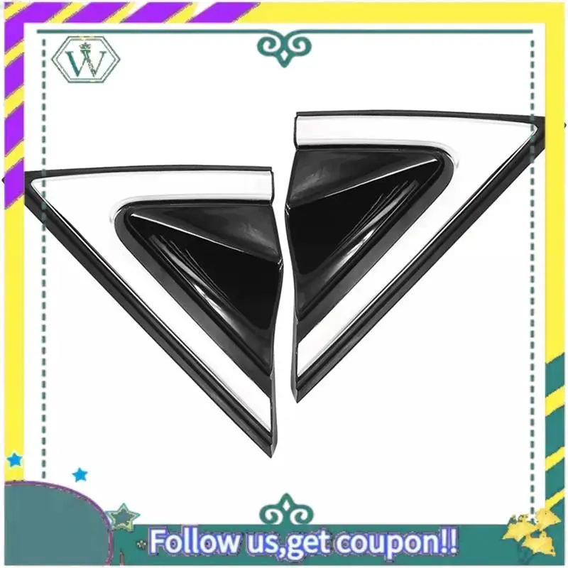 

Upgraded Car Driver Fender Corner Chrome Molding Fit For Hyundai Santa Fe 2013-2019