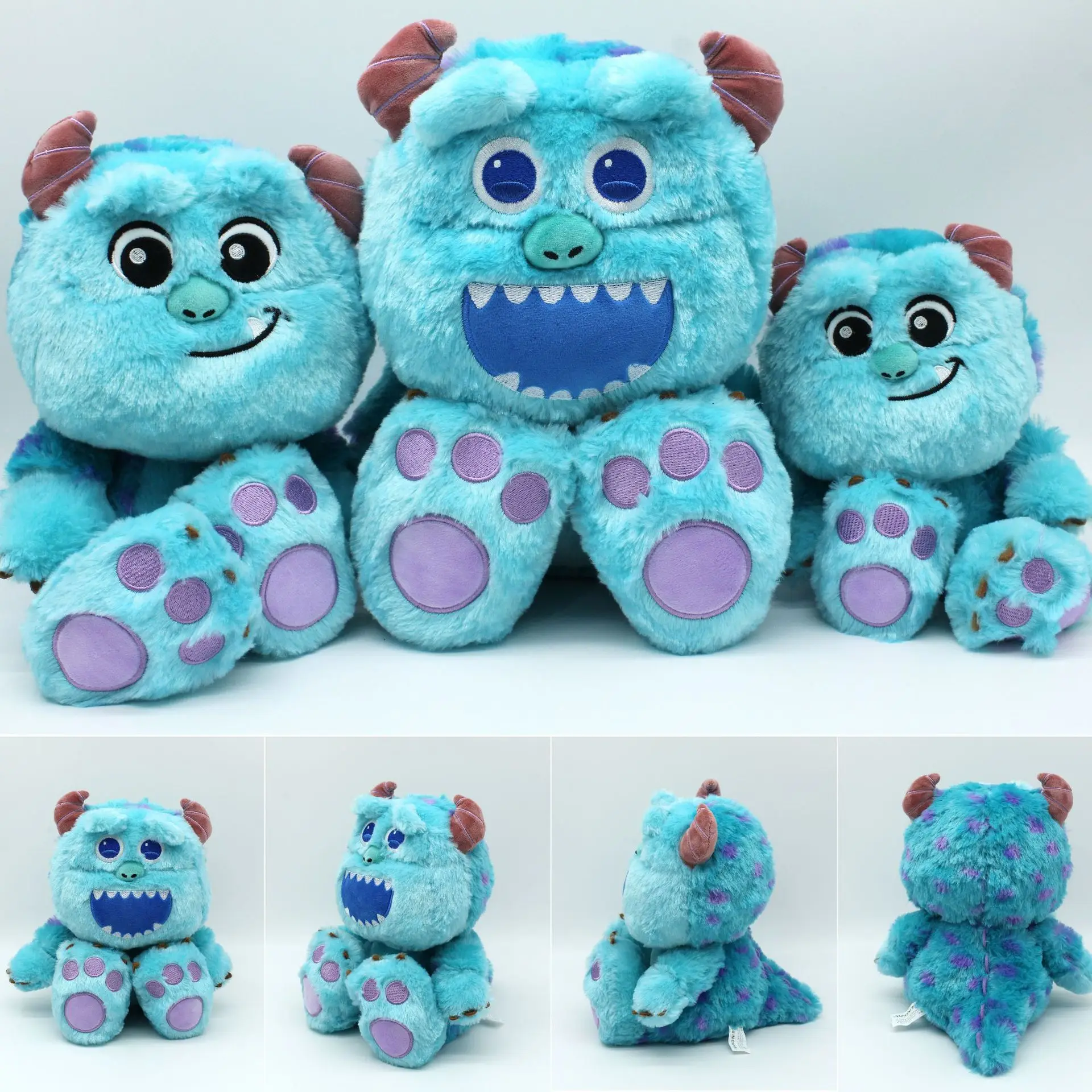 Zittende Monsters Universiteit Knuffels, Baby Sulley Sullivan Knuffels Zachte Kinderpop Kindercadeaus