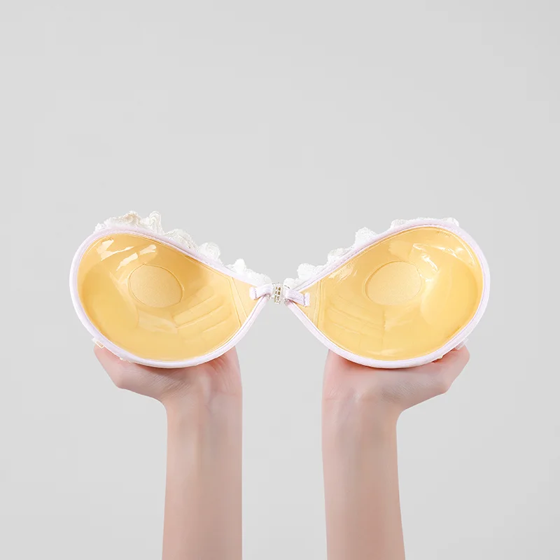 سميكة الدانتيل لاصق حمالة الصدر رفع البرازيلي قابلة لإعادة الاستخدام الحلمة الشريط الذاتي لاصق سيليكون الصدر التصحيح #5