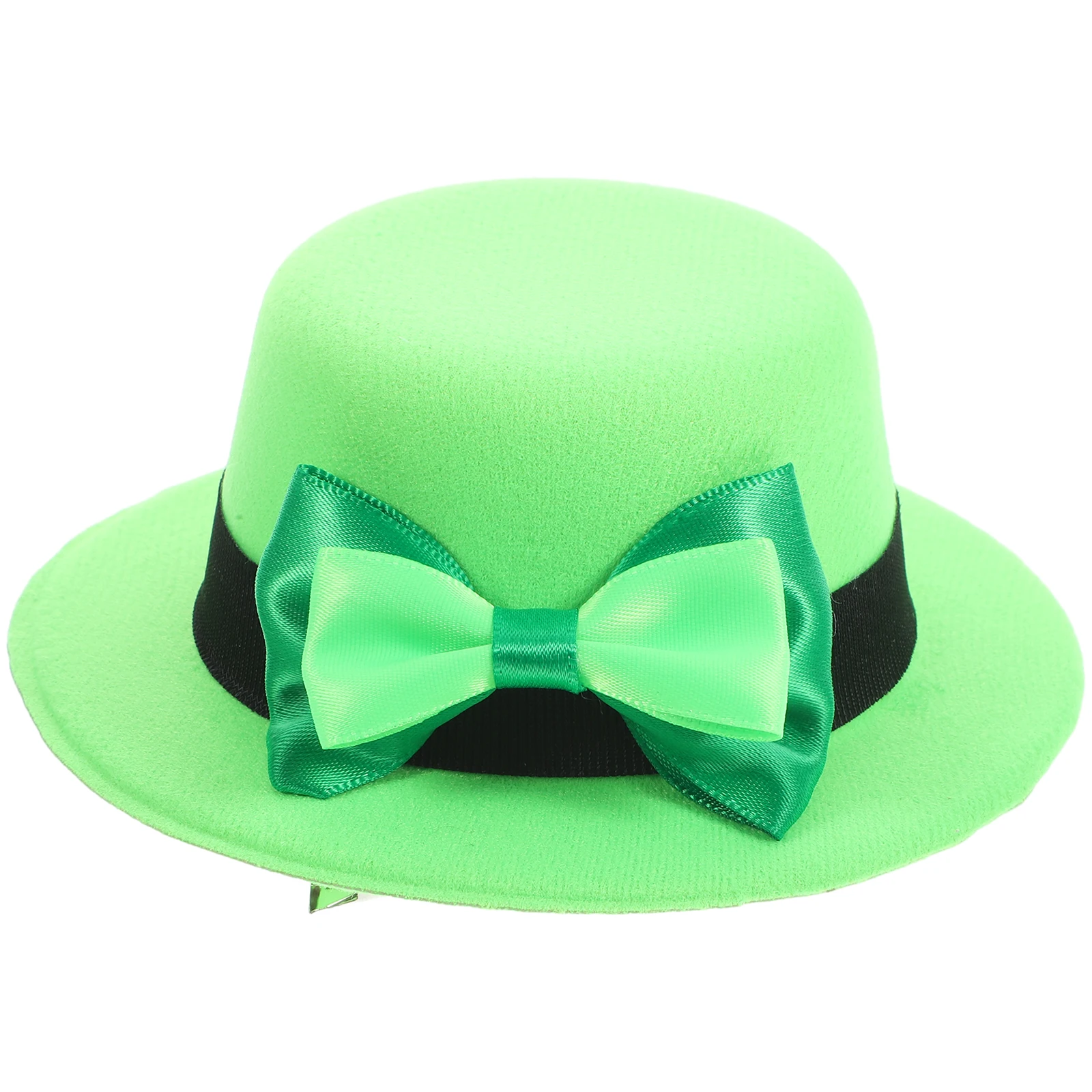 

Clover Hair Clips Patrick's Leprechaun Hat Day Leprechaun Holiday Hair Clips Women Holiday Fascinator Dressy