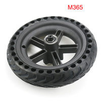 Scooter Parts 8 1/2X2 Rear Wheels Solid Tire For XM M365 1S Pro Pro2 Electric Scooters Accessories Rear Hub with Solid Tire