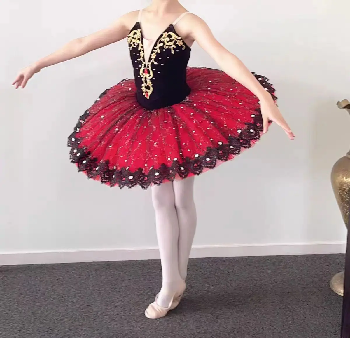 Vestido de Ballet, falda tutú, falda de disco