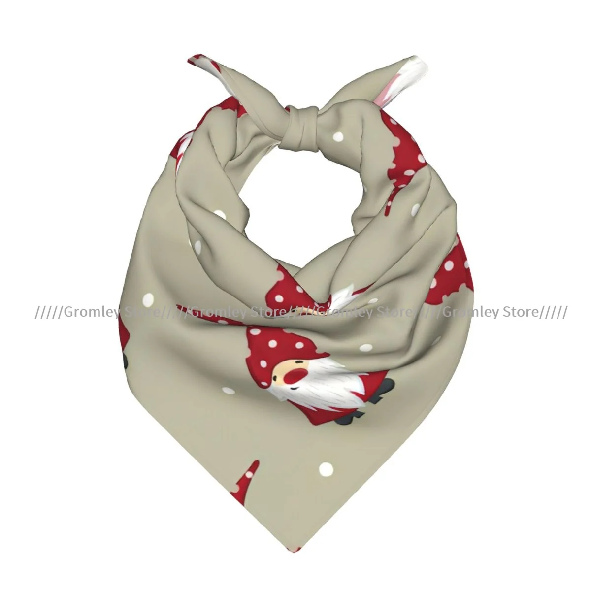 Christmas Gnomes Design Square Bandana Outdoor Sports Headwear Scarf