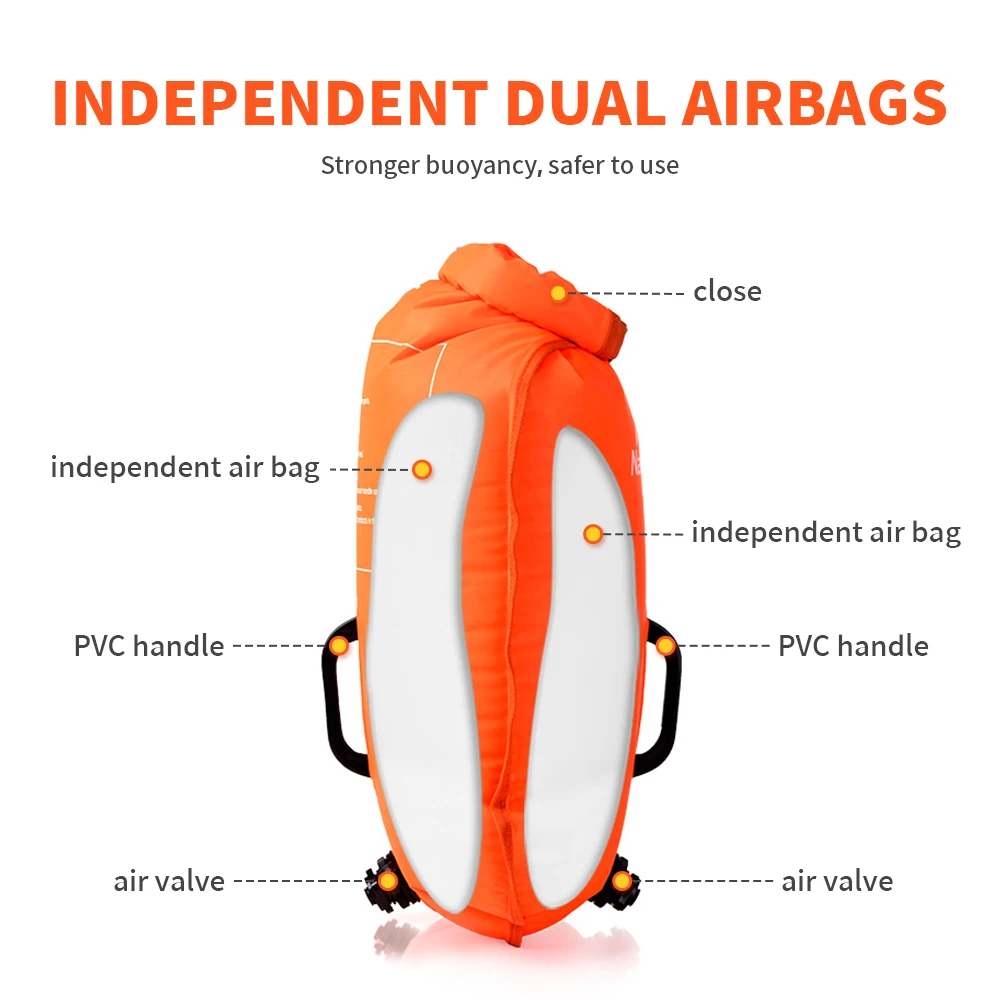 Naturehike Swiming Dry Bag Waterproof Storage Bag Inflatable Floating Bag Snorkeling Swimming Air Bag River Boating Rafting Bag