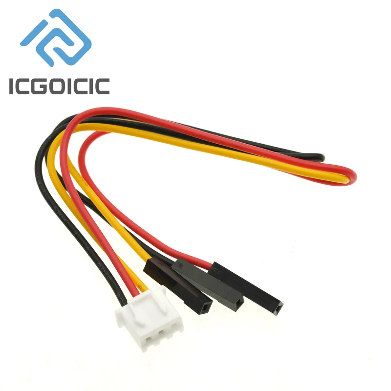 12V 4-Wire PWM Fan Controller – Temperature-Controlled Speed Regulator with Digital Display & 3A On/Off Switch