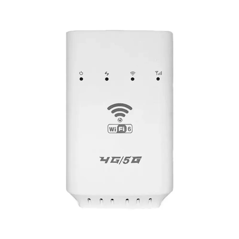 

Mini Column 4G CPE WiFi6 Router, LTE Wireless Router With SIM Card Slot 1 LAN Port Signal Booster EU Plug Home Office Hotspot
