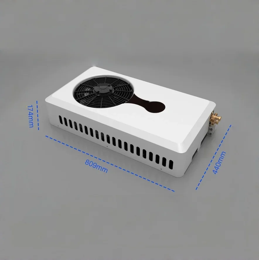 DC-2026-U8-24V Horizontal New 24V Parking Air Conditioner for Trucks Cars Heating Cooling Twin Rotary Inverter Auto