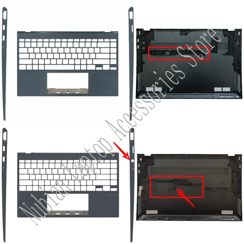New Case For ZenBook 14 UX425 UX425J UX425E UM425A UM425U U4700I U4700J Laptop Pad/Bottom Cover/Host Upper and Lower Cover