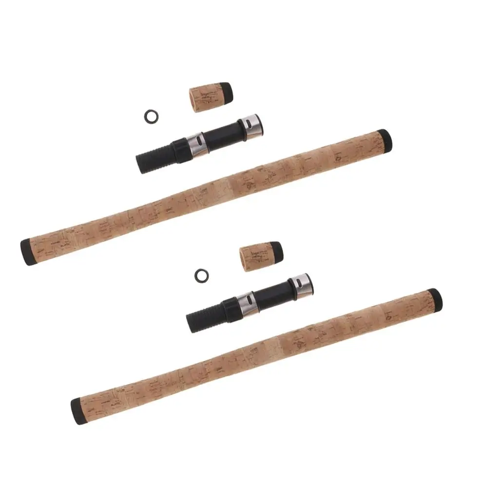 

Lightweight Composite Cork Fishing Rod Handle Set with Reel Seat for Rod Repair and Upgrading