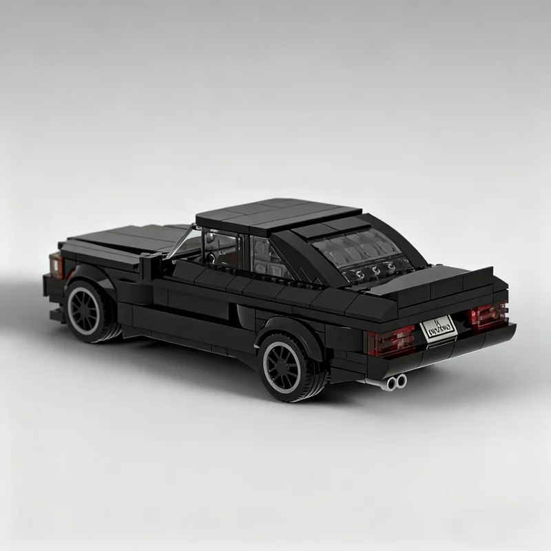 399 Stück MOC Mercedes Benz 6 0 Widebody City Champions Super Car Modell Weihnachtsgeschenke Bausteine Architektur Spielzeug