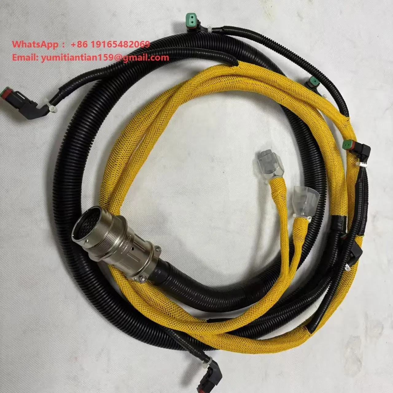 Engine Harness 6155-81-9260 Wiring Harnesses for Komatsu D65PX-15EO Bulldozer 6155-81-9280 6D125E-3 Engine Injector Wiring