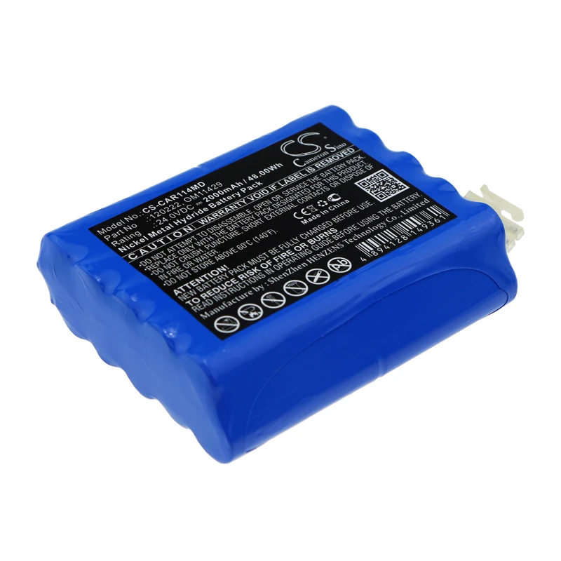 24V 2000mAh Medical Battery OM11429, EE050319, AMED5062, B11429 for Cardioline ECG Delta 1, Delta 1+, Delta 3+, 3 Digital ECG