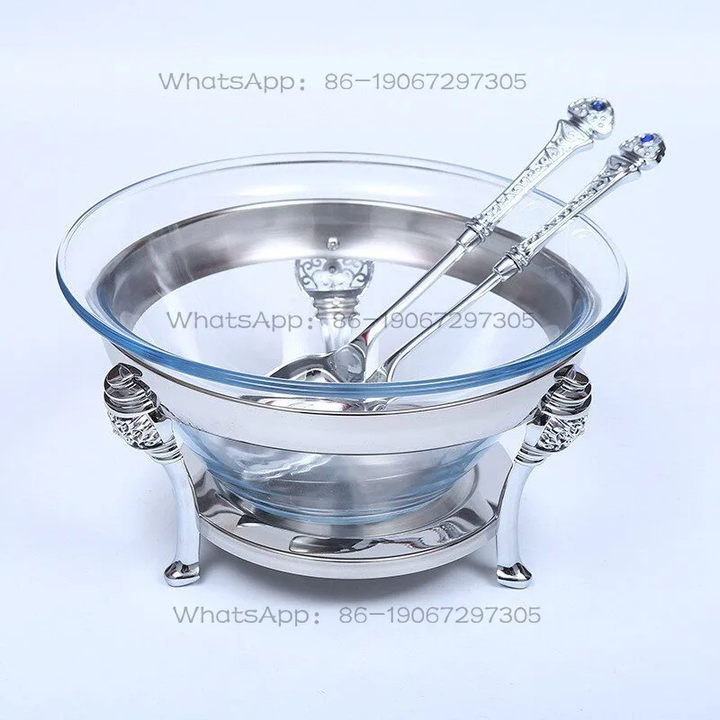Vegetable cold dish glass fruit plate salad salad crystal eating mix noodles dessert cooking bowl creative high value