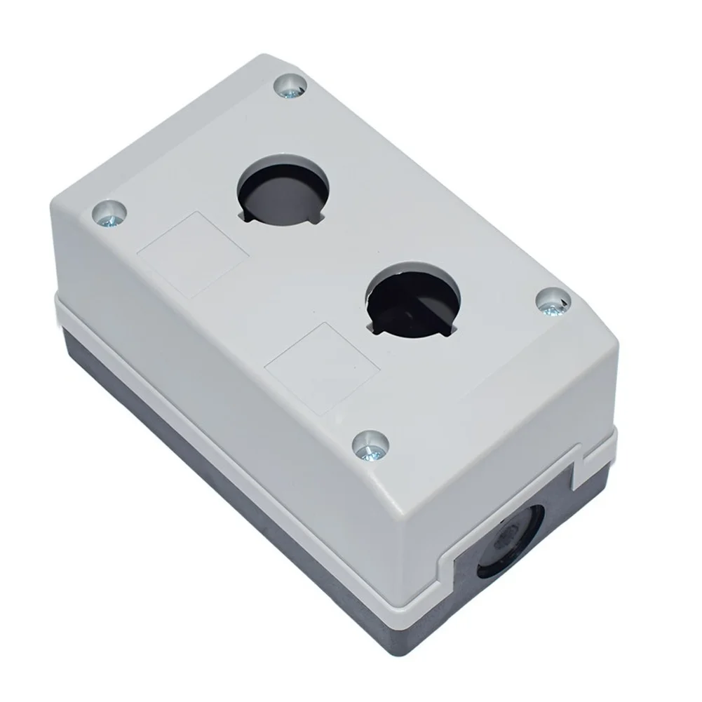 IP65 Rated Push Button Switch Box for Use in Industrial Control Cabinets Machinery and Electrical Installations