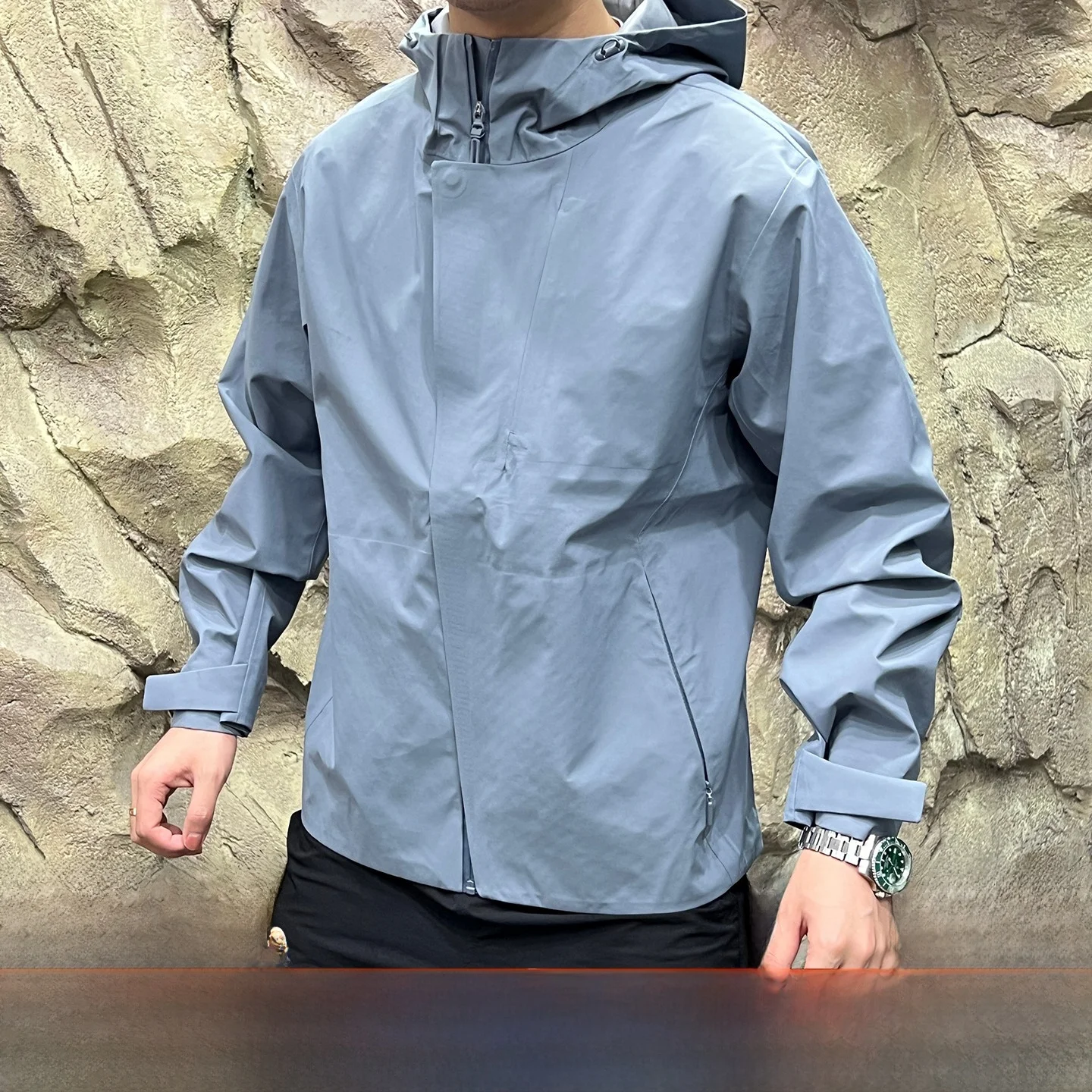 

High-End Soft ell Jaet with Full Prure Glue Outdoor Windproof Waterproof New Autumn Clothes for Men And Women