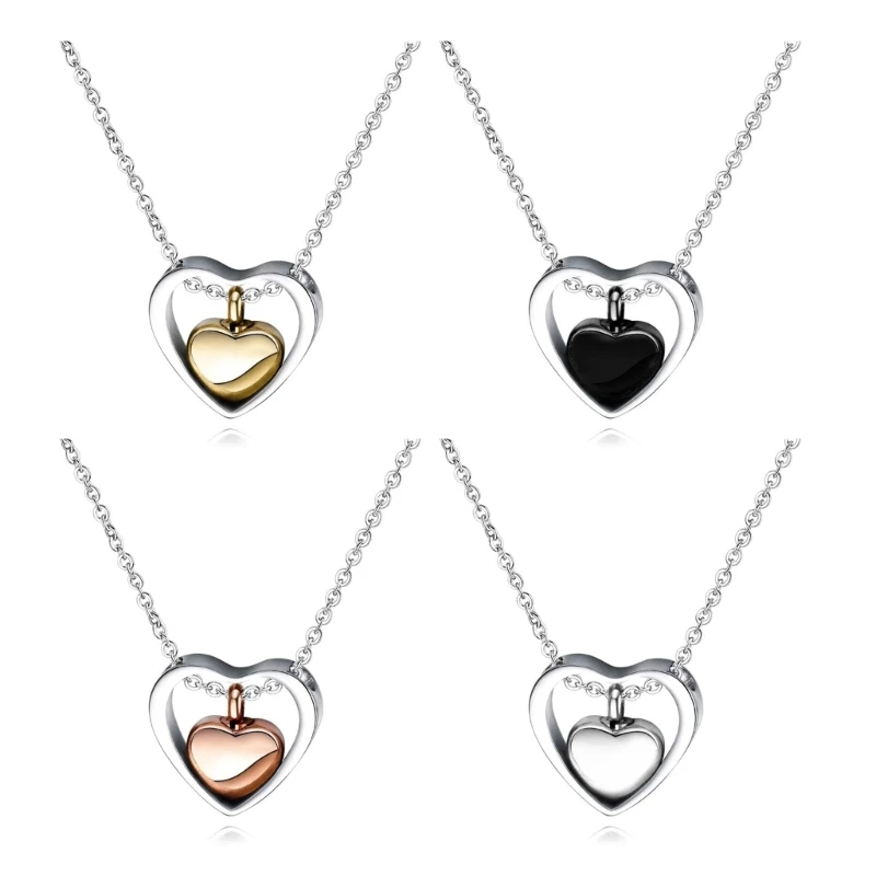 Liefde Hart Hanger Ketting Asdoos Gedenkteken Urn Hanger Te Openen Langdurige Ketting As Case Houder Duurzaam