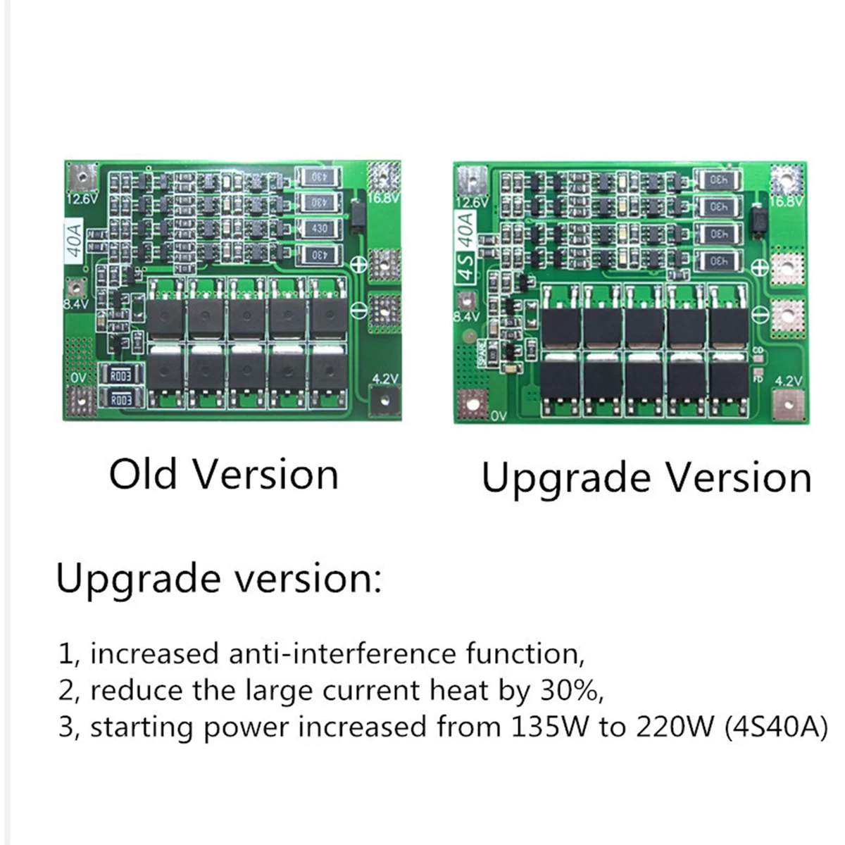 4S 40A Active Equalizer Balancer 18650 Lifepo4 Lithium Battery Protection Board Board Energy Transmission Board