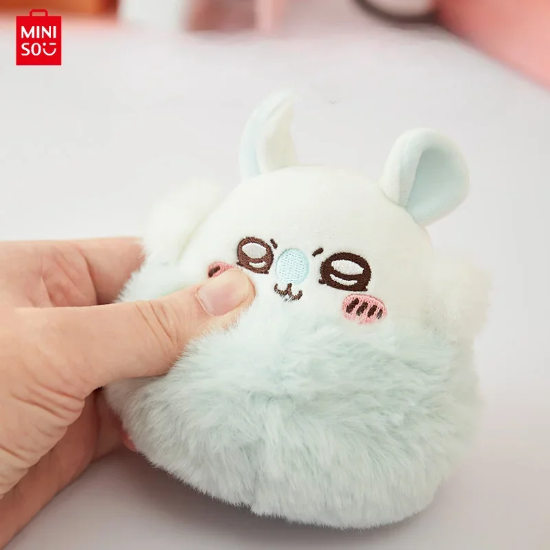 MINISO أنيمي الكرتون Chiikawa سلسلة Momonga سطح المكتب زخرفة أفخم دمية لطيف Momonga الأطفال أفخم دمية غرفة الديكور هدية