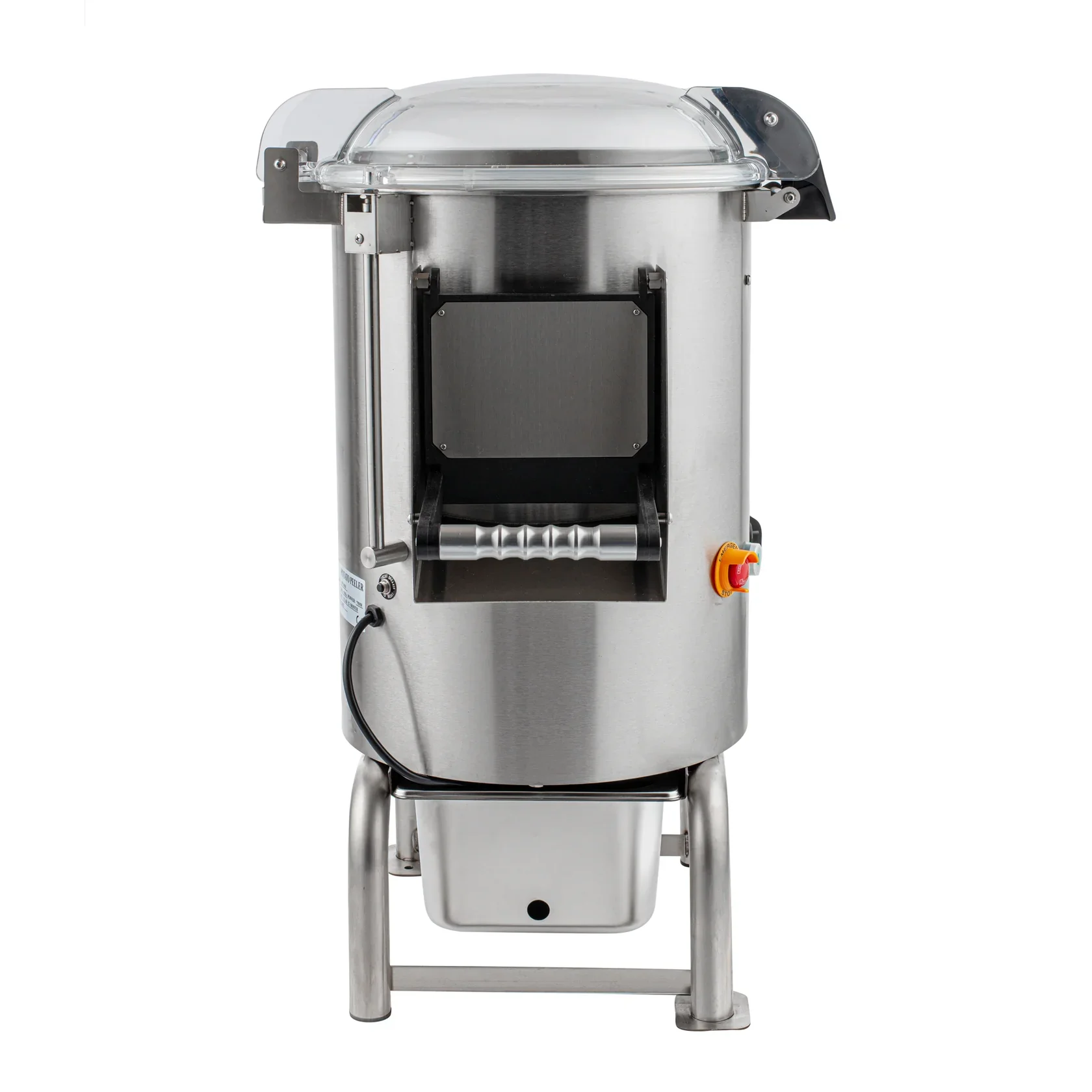 Industrial 304 Stainless Steel Potato Peeling Machine for Food Processing Line 1100w 28L