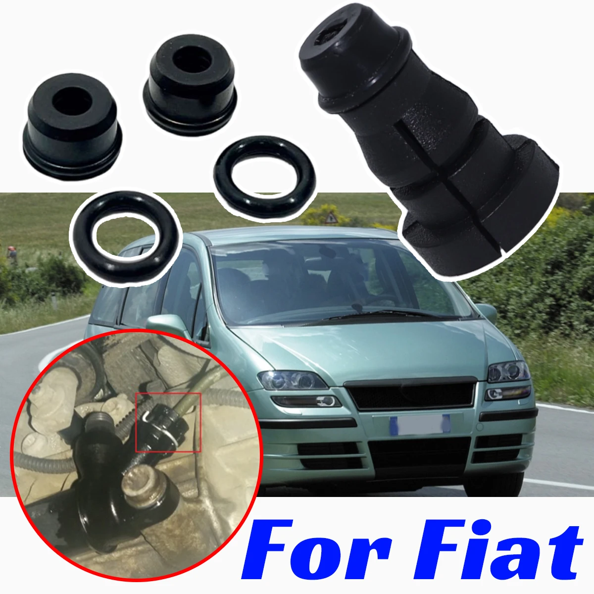 

For Fiat Ulysse Peugeot 806 1994-2002 Brake Clutch Slave Master Cylinder Pipe Connector Joint Clip Seal Gasket Replace Trans Car