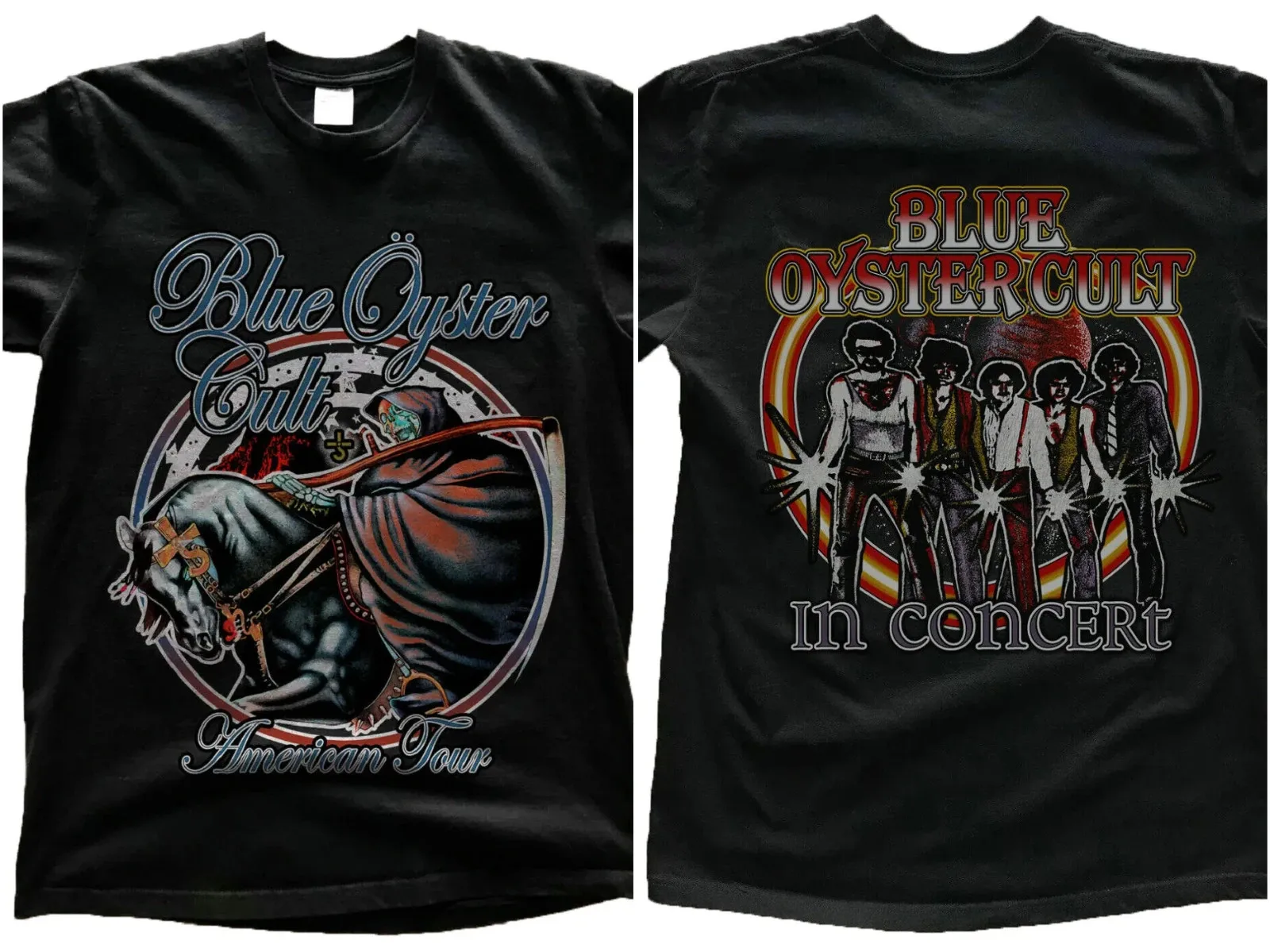 RARE BLUE OYSTER CULT SHIRT VINTAGE T-SHIRT 1978 SOME ENCHANTED EVENING LIMITED