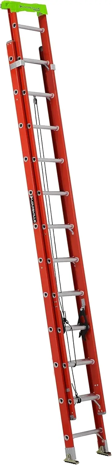 L-3022-24PT Foot Extension Ladder, 20 feet, Orange