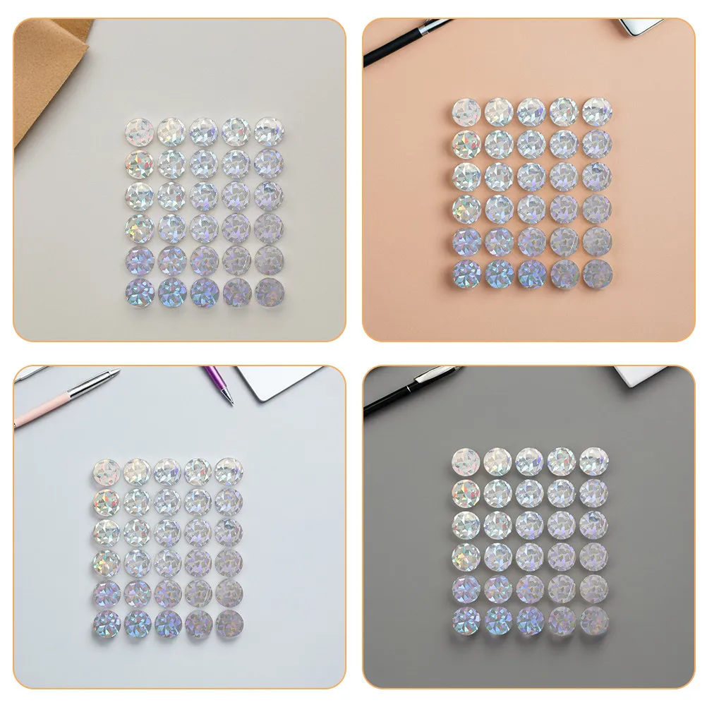 10 Sheets Scratch Off Stickers Self Adhesive Round Labels DIY Prize Reward Program Winner Party Games Winner Scratch Cards