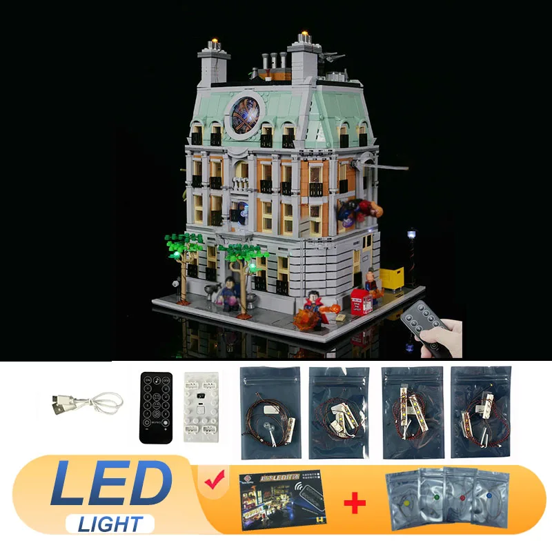 

LED Light Kit For LEGO 76218 Mystic Wizard Temple Lamp Idea Christmas Gift (Not Include Building Blocks Bricks Kits Sets Model)