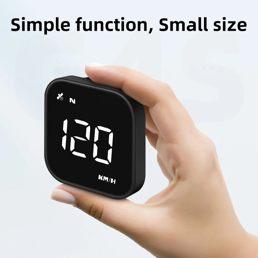 

HUD Digital Speedometer GPS Multifunctional Car Head Up Display Overspeed Alarm Portable Car Compass/Clock/Speedometer