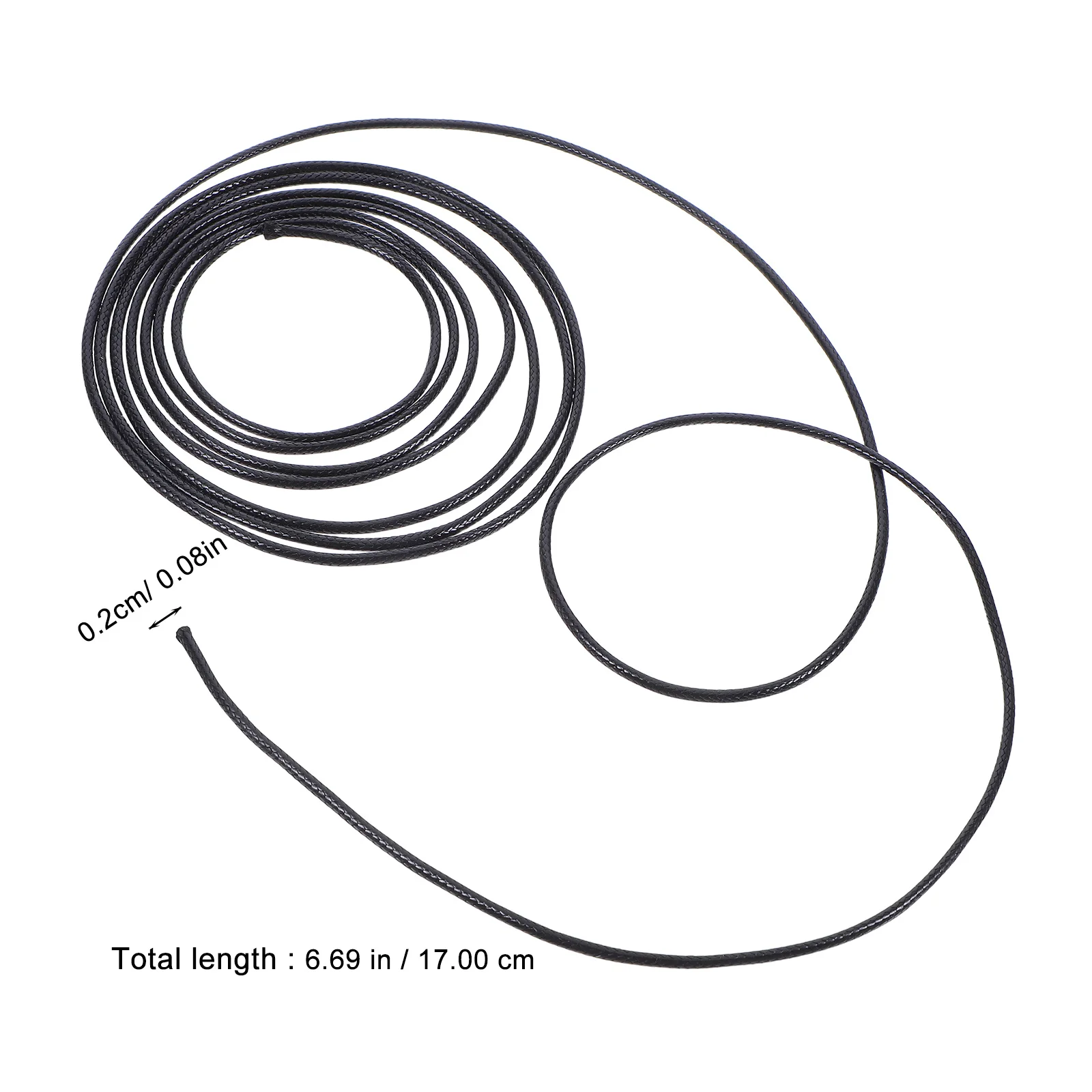 PU Rope for DIY Craft Expression Making Durable Hand Craft Accessories for Beginners and Kids Decor Flexible String