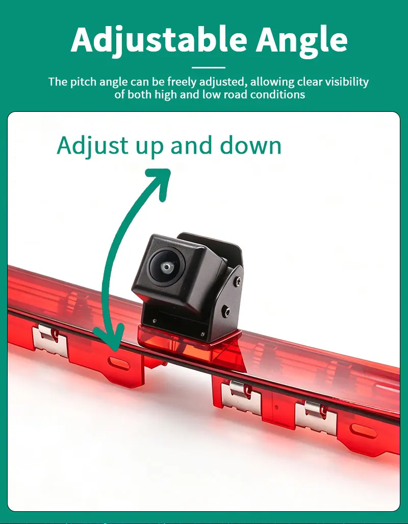 AHD Auto-Bremslichtkamera für Peugeot Expert Traveller, Citroen Dispatch (UK), Jumpy, SpaceTourer, Toyota Proace, Opel Vivaro C – Detail 5