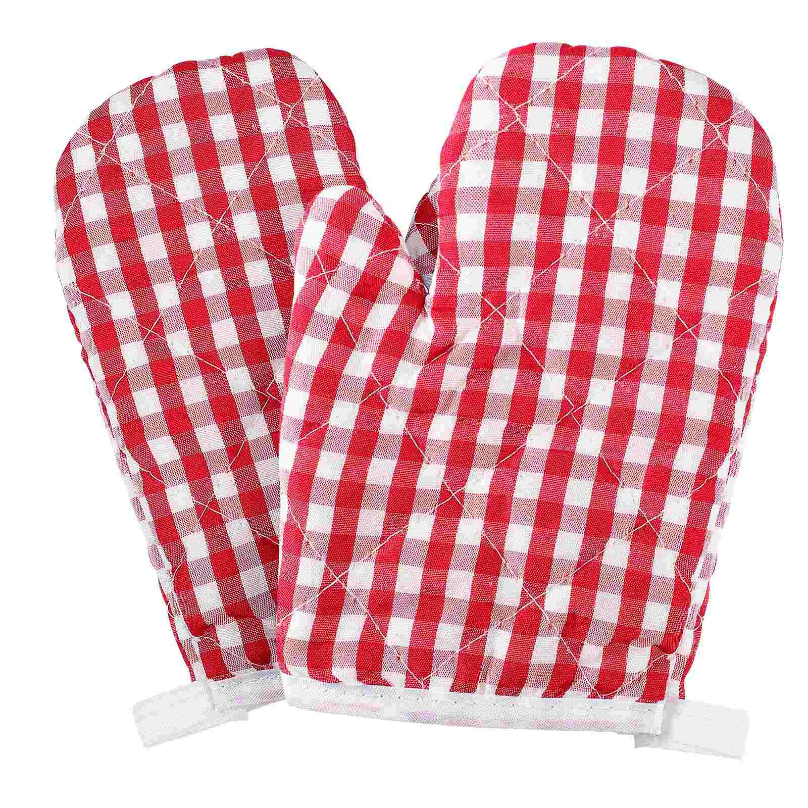 

Oven Glove Mites for The Kitchen Gloves Cooking Accessories Heat Resistant Mini Mitts