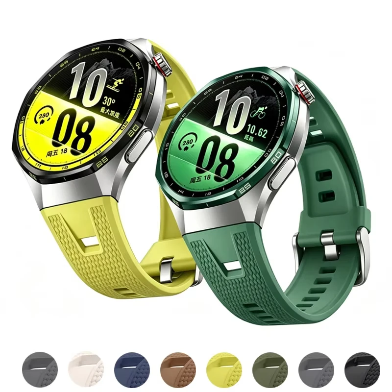 No Gaps Strap For Huawei Watch GT 7 Pro 46mm Original 1:1 Sport Silicone Breathable Bracelet Correa HUAWEI Watch GT 6 Pro Bands